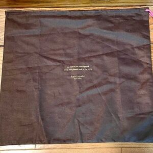 Kate Spade Dust Bag drawstring great condition